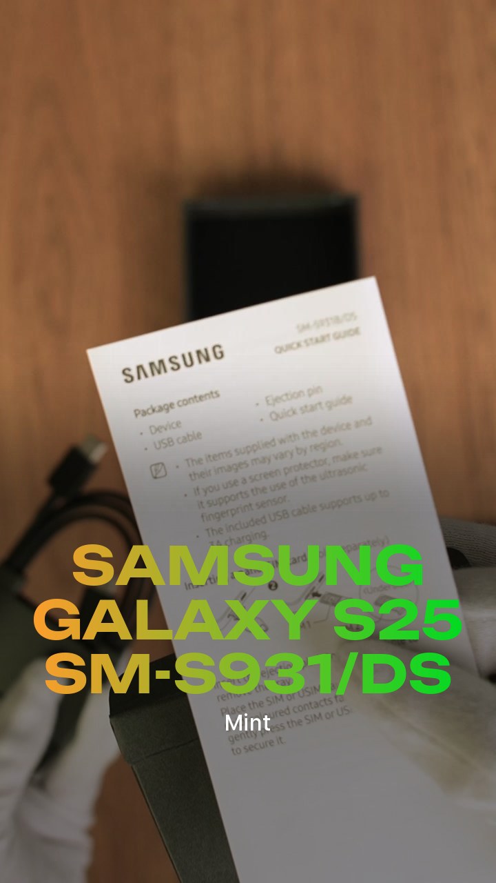 Смартфон Samsung Galaxy S25 5G (Mint) SM-S931/DS