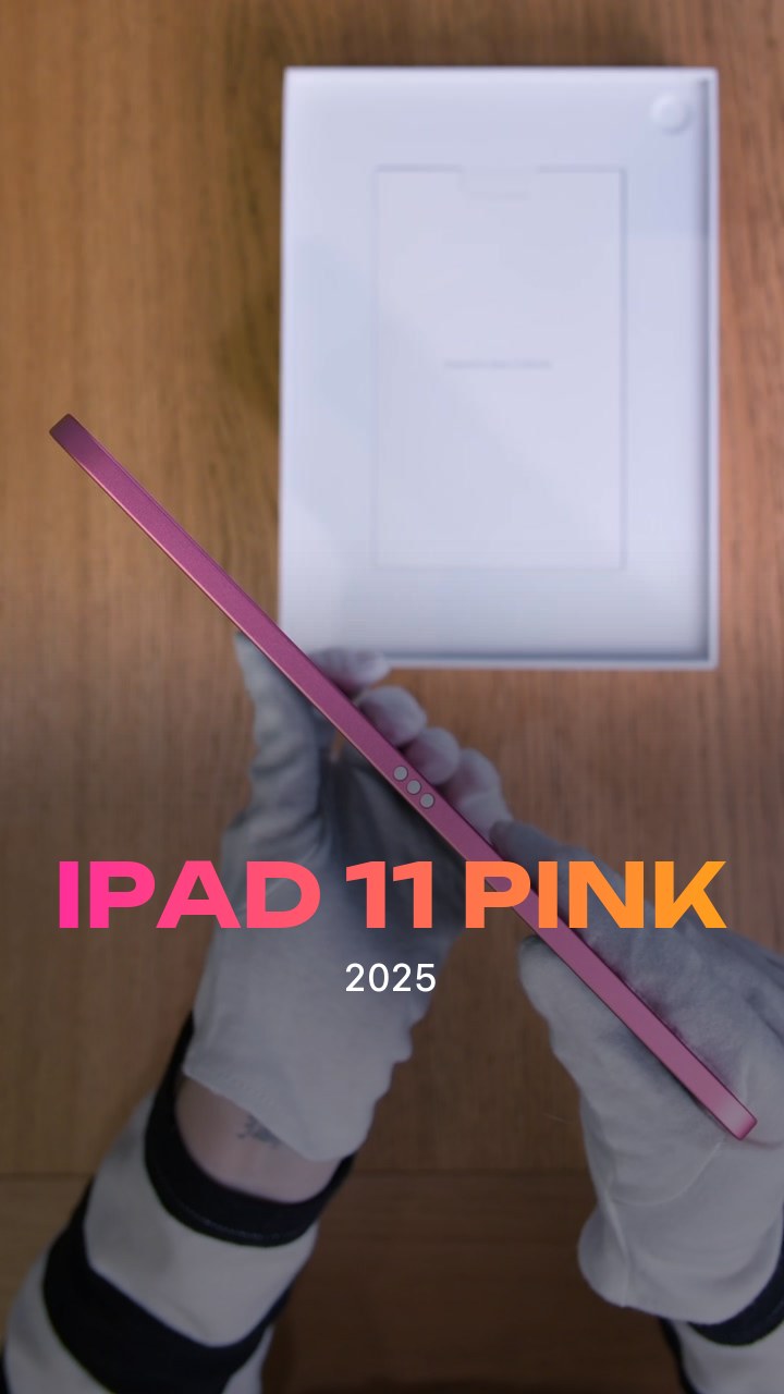 Apple iPad 11 (2025) Wi-Fi Pink (Розовый)