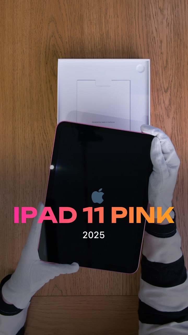 Apple iPad 11 (2025) Wi-Fi Pink (Розовый)