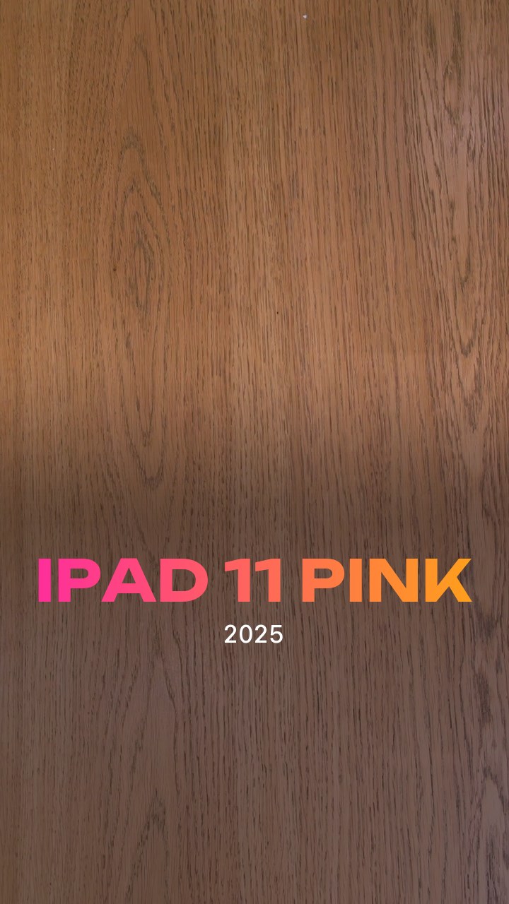 Apple iPad 11 (2025) Wi-Fi Pink (Розовый)