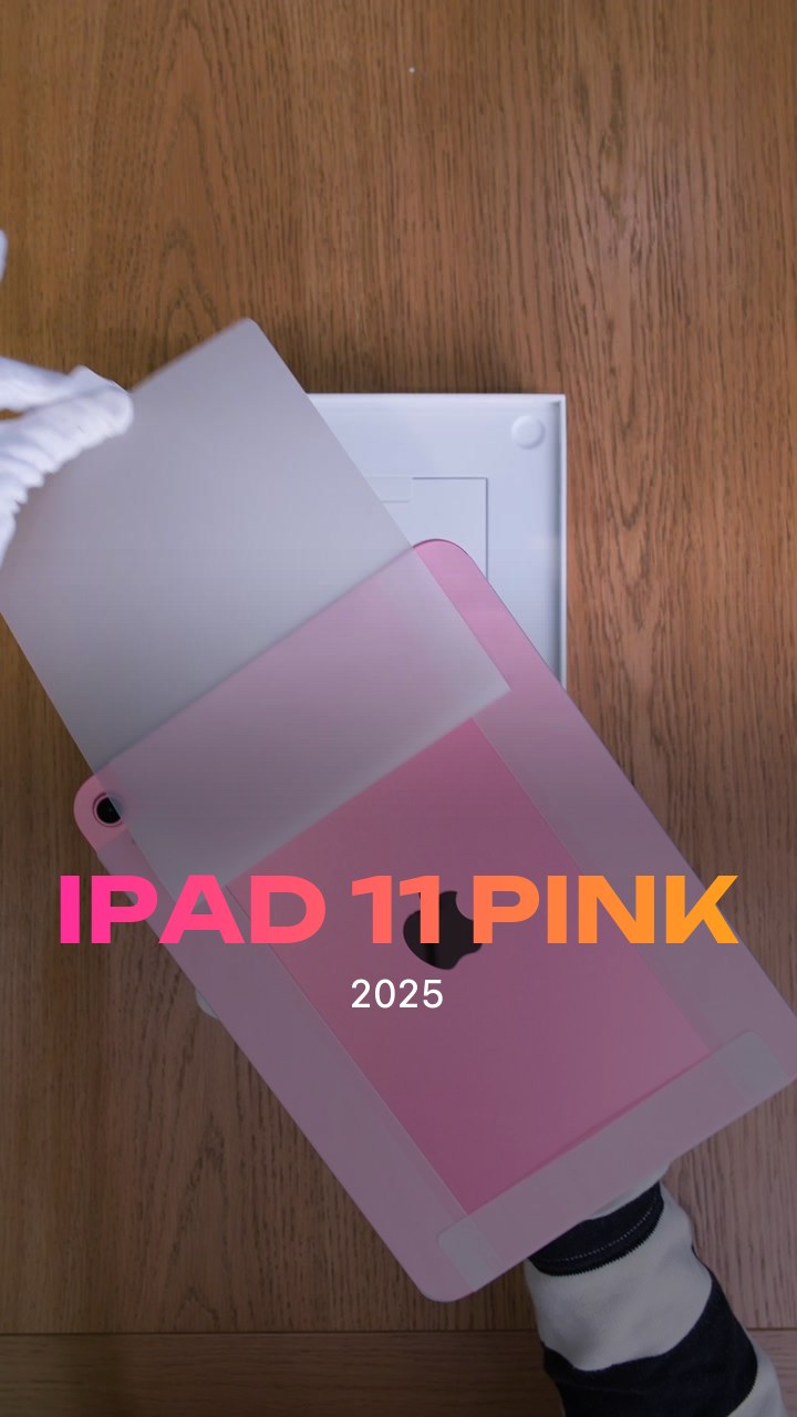 Apple iPad 11 (2025) Wi-Fi Pink (Розовый)