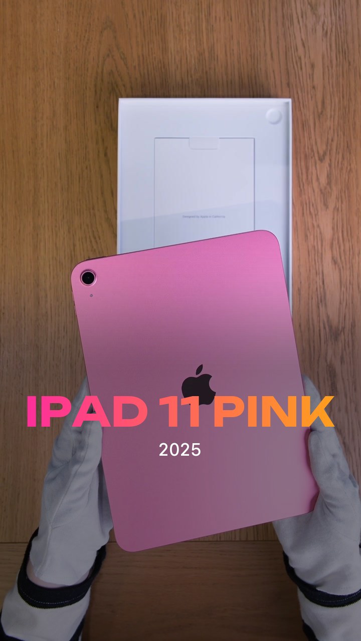 Apple iPad 11 (2025) Wi-Fi Pink (Розовый)