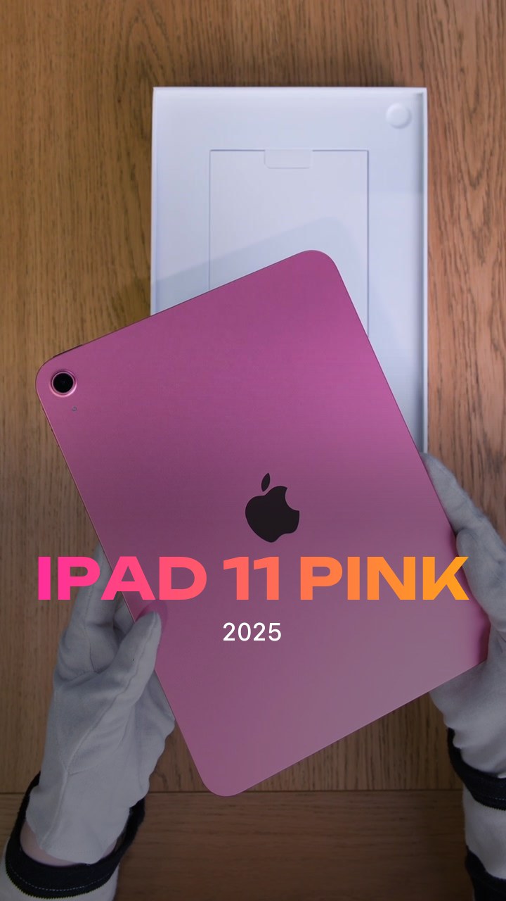 Apple iPad 11 (2025) Wi-Fi Pink (Розовый)