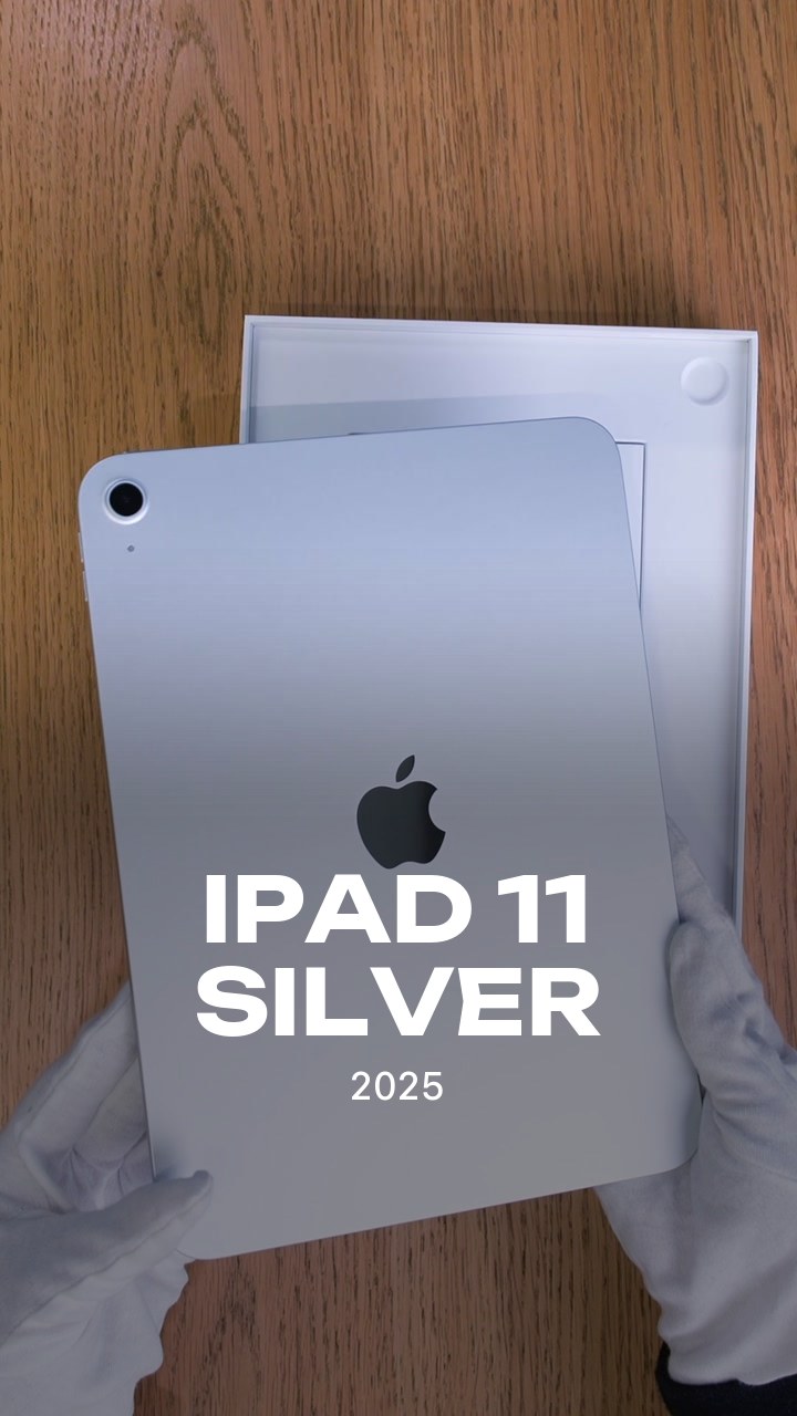 Apple iPad 11 (2025) Wi-Fi Silver (Серебристый)