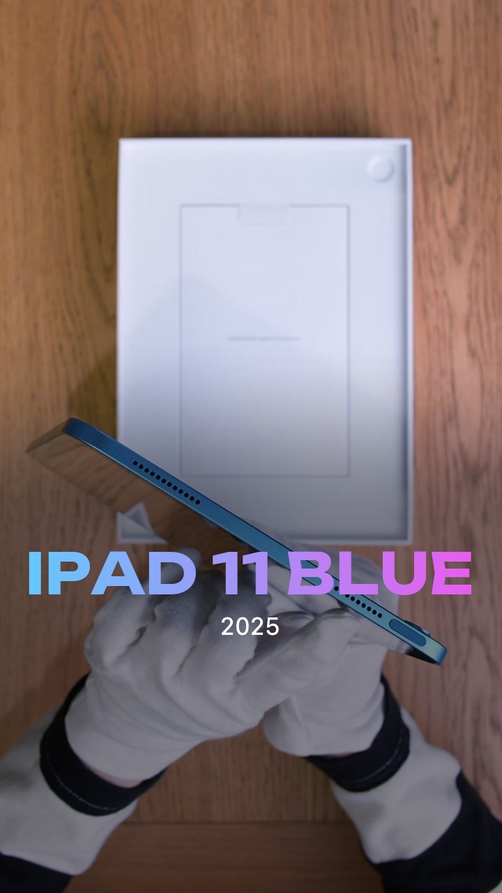 Apple iPad 11 (2025) Wi-Fi Blue (Синий)