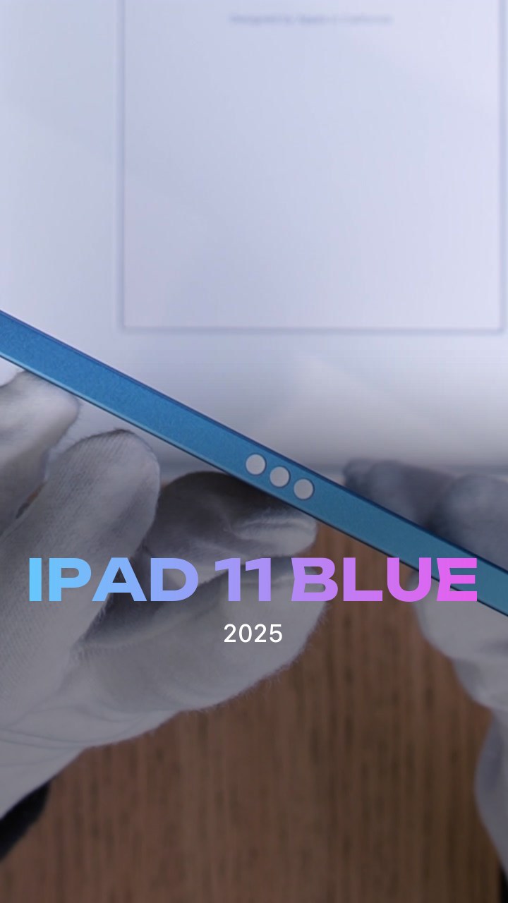 Apple iPad 11 (2025) Wi-Fi Blue (Синий)