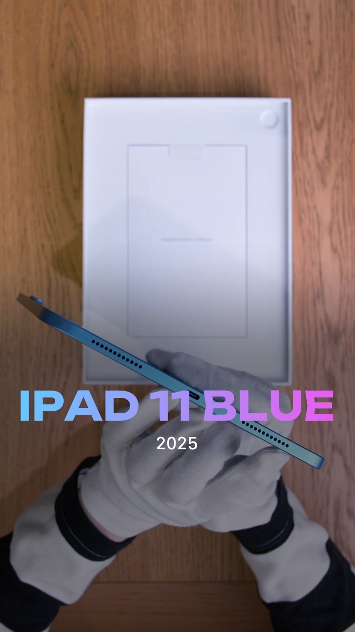 Apple iPad 11 (2025) Wi-Fi Blue (Синий)