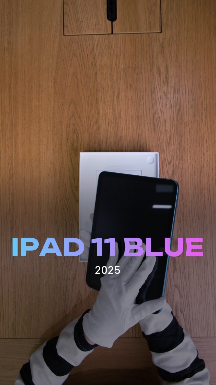 Apple iPad 11 (2025) Wi-Fi Blue (Синий)