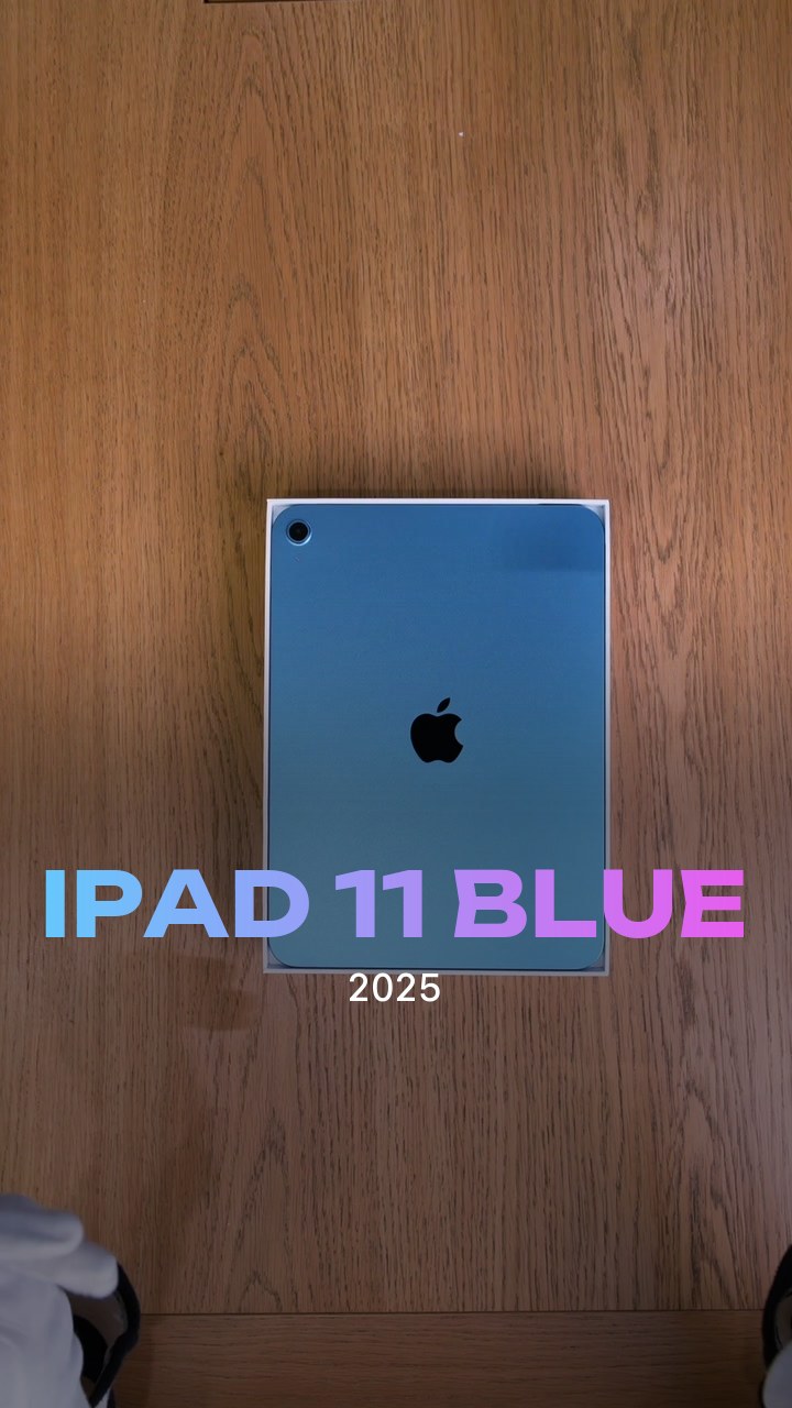 Apple iPad 11 (2025) Wi-Fi Blue (Синий)