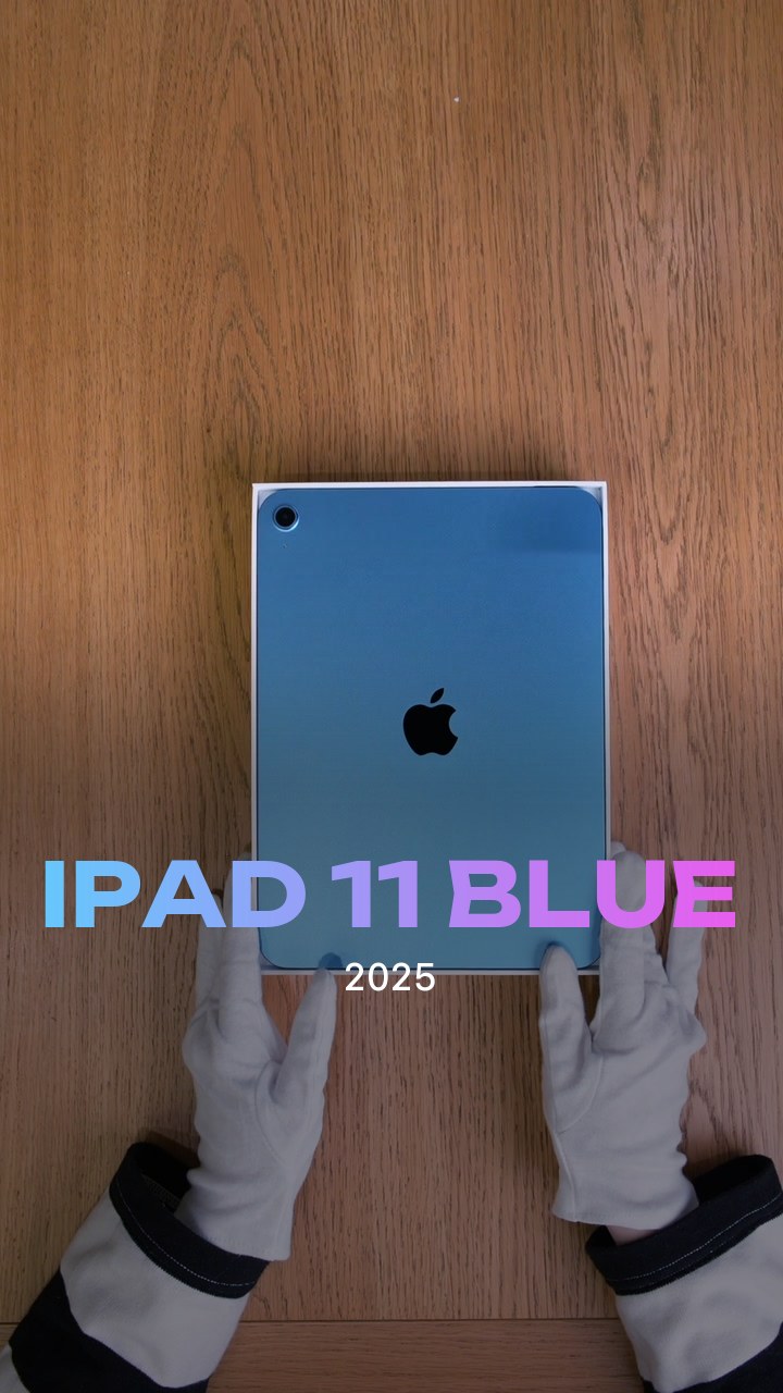Apple iPad 11 (2025) Wi-Fi Blue (Синий)