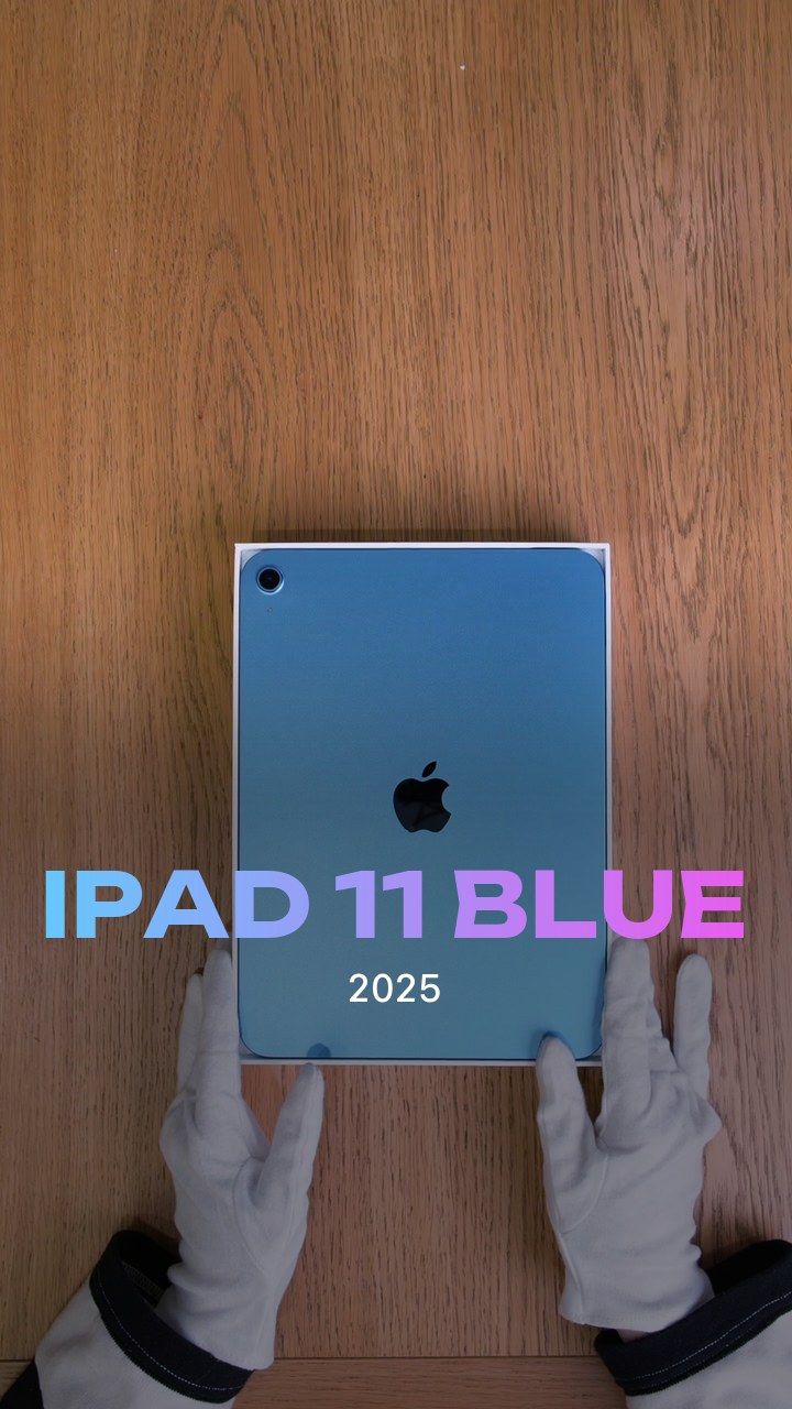 Apple iPad 11 (2025) Wi-Fi Blue (Синий)