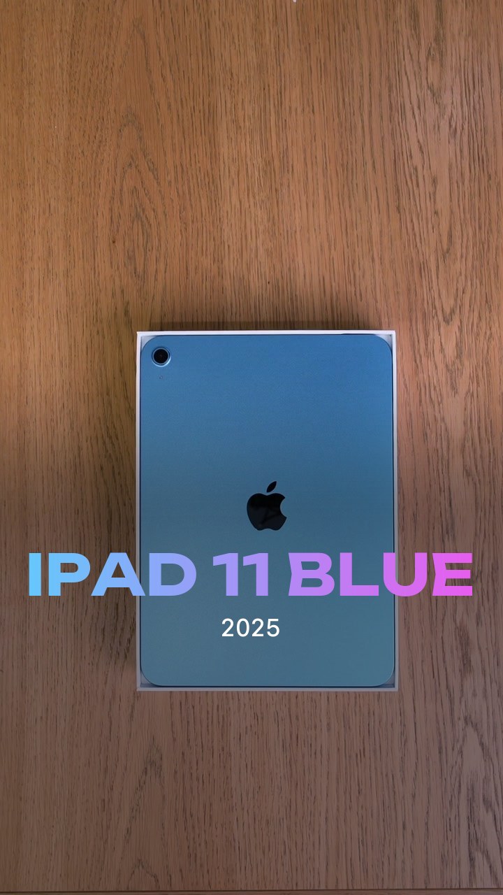 Apple iPad 11 (2025) Wi-Fi Blue (Синий)