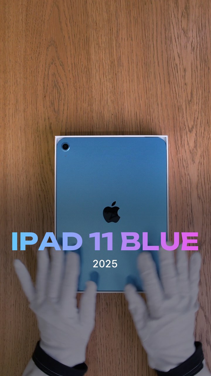 Apple iPad 11 (2025) Wi-Fi Blue (Синий)