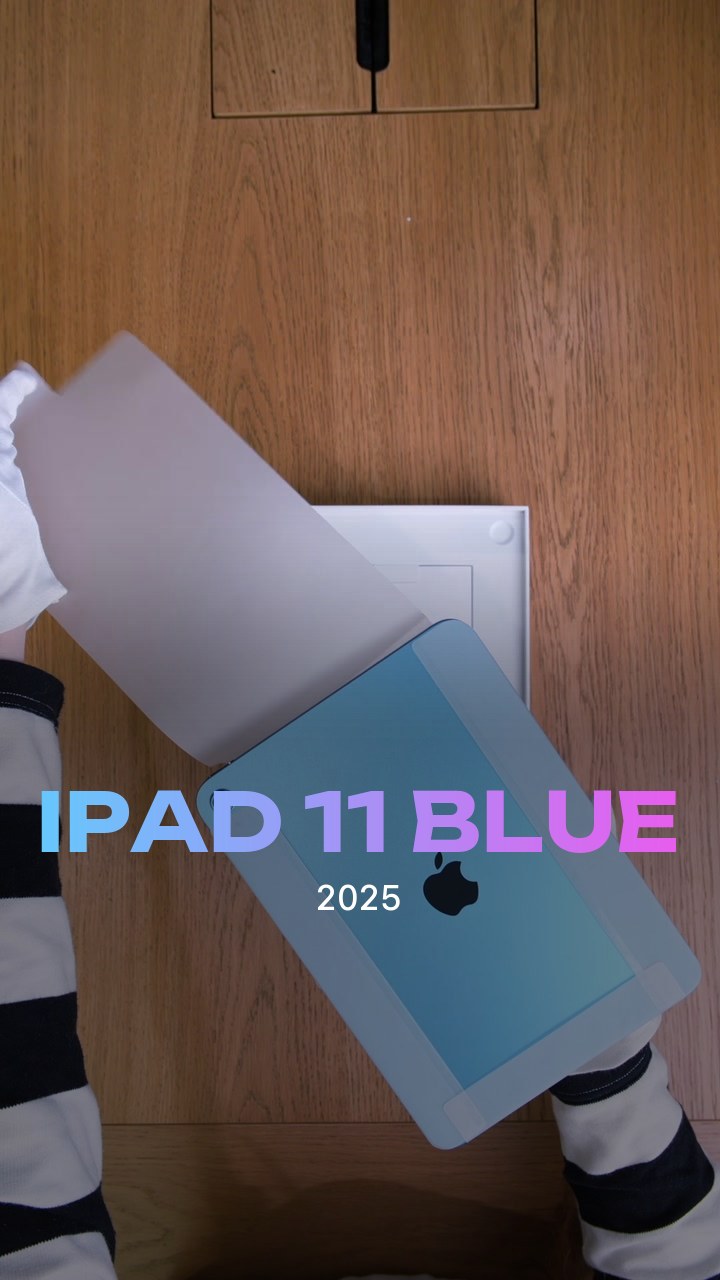 Apple iPad 11 (2025) Wi-Fi Blue (Синий)