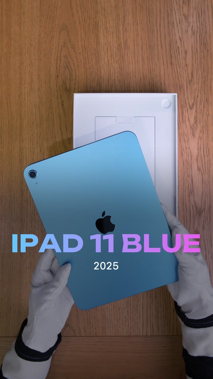 Apple iPad 11 (2025) Wi-Fi Blue (Синий)
