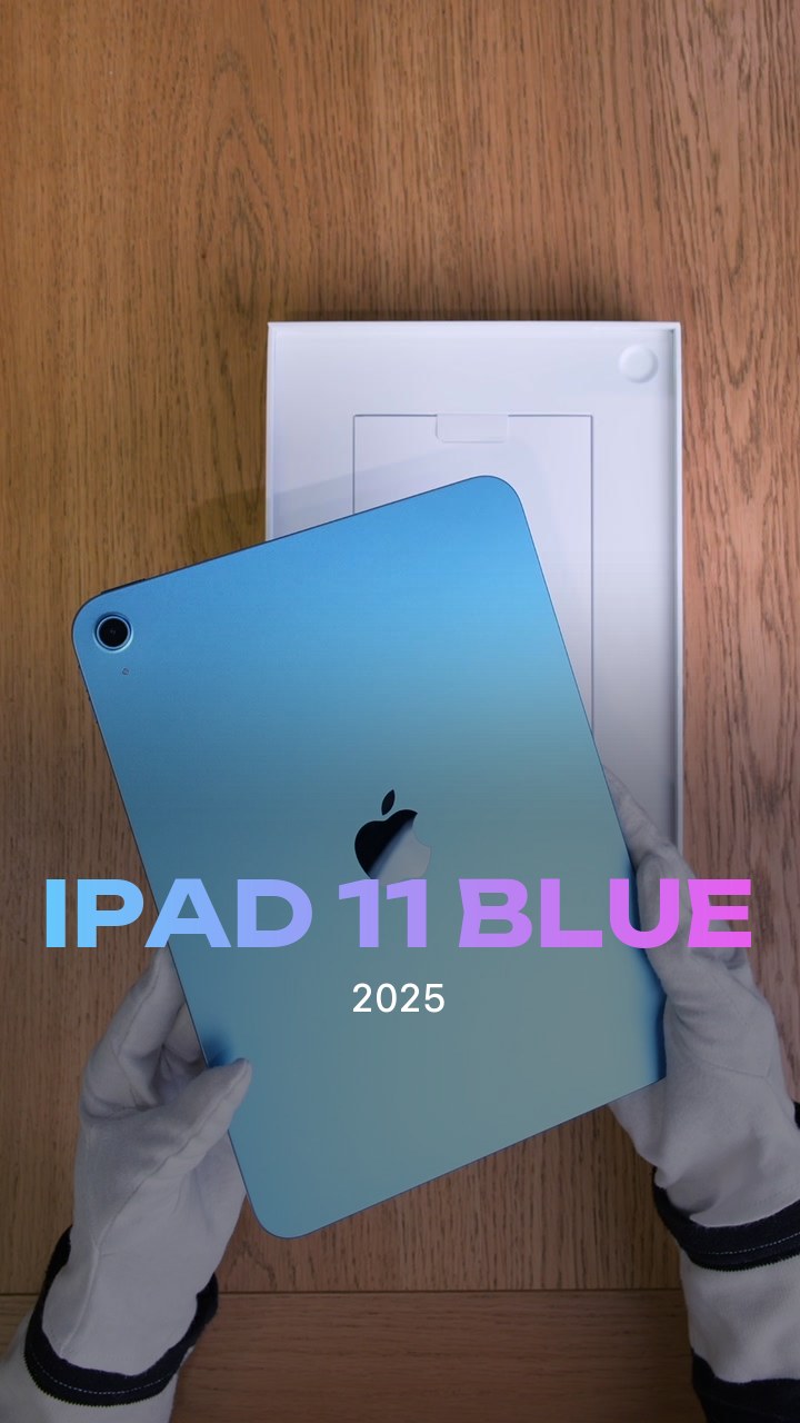 Apple iPad 11 (2025) Wi-Fi Blue (Синий)