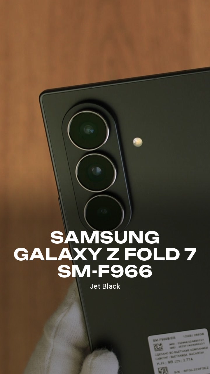 Смартфон Samsung Galaxy Z Fold 7 (Jet Black) SM-F966 (Dual Nano-sim + eSim)