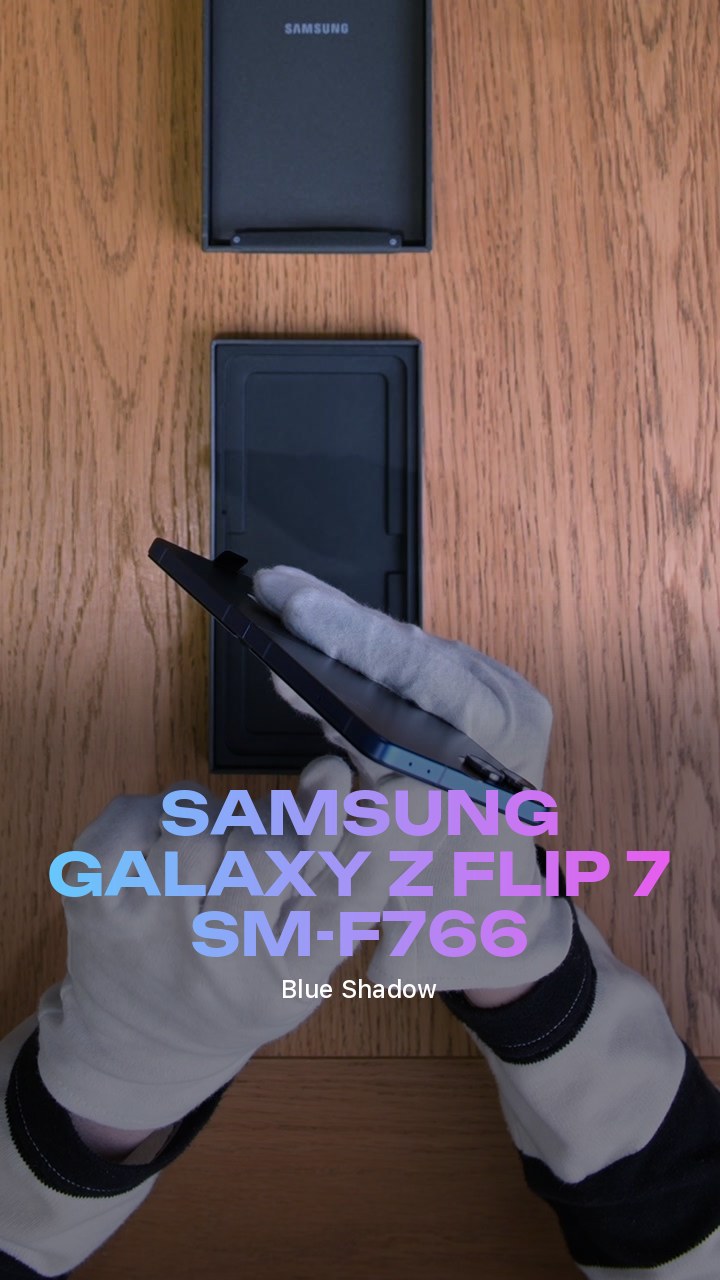 Смартфон Samsung Galaxy Z Flip 7 (Blue Shadow) SM-F766 (Nano-sim + eSim)