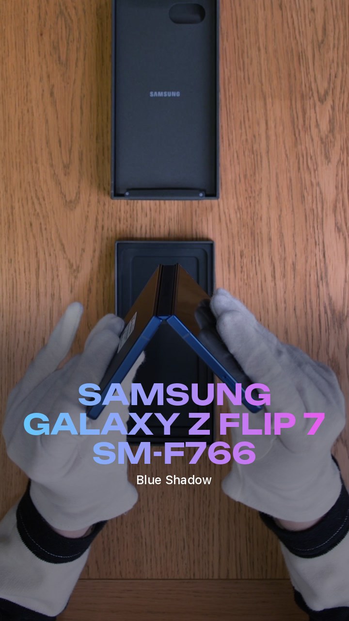 Смартфон Samsung Galaxy Z Flip 7 (Blue Shadow) SM-F766 (Nano-sim + eSim)