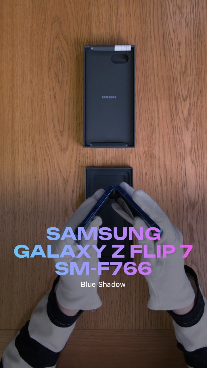 Смартфон Samsung Galaxy Z Flip 7 (Blue Shadow) SM-F766 (Nano-sim + eSim)