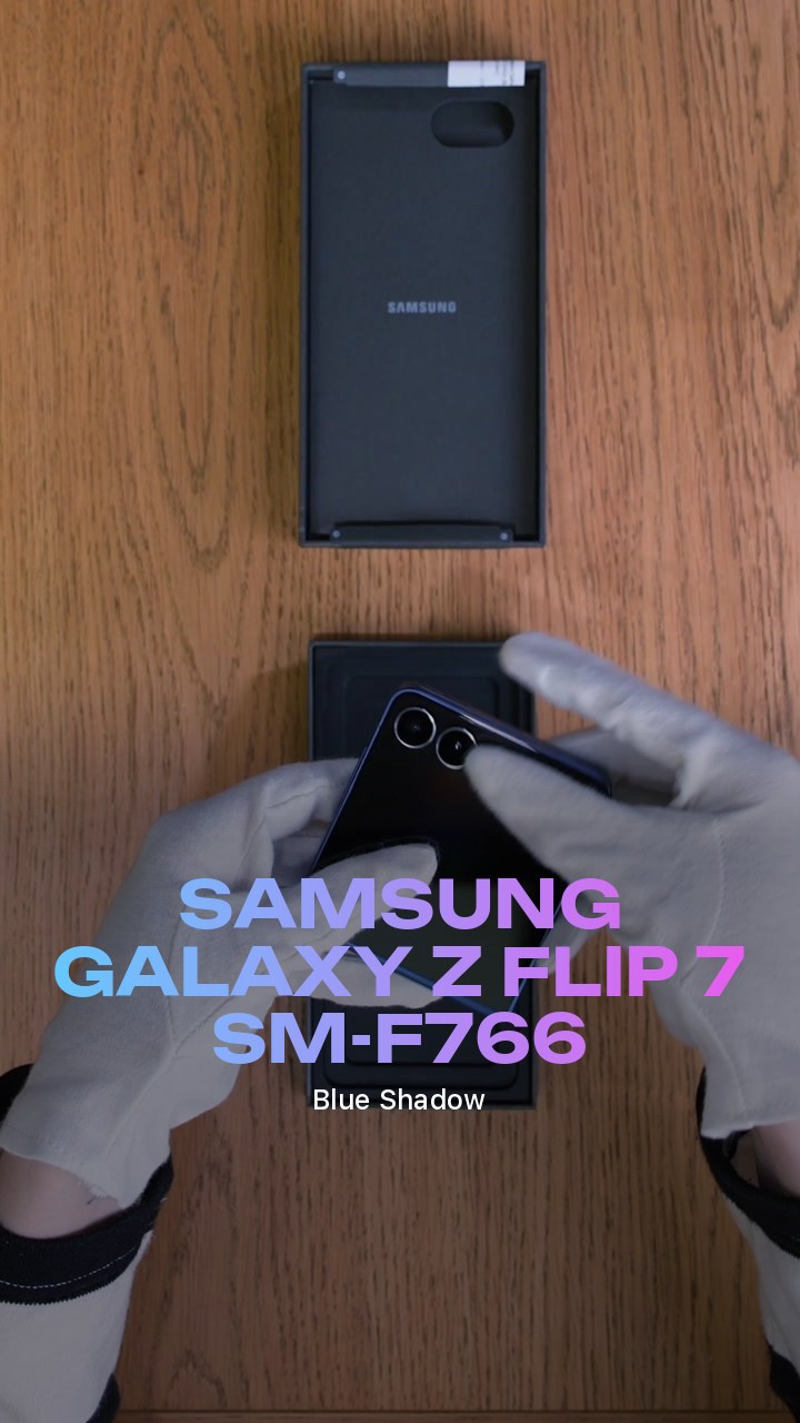 Смартфон Samsung Galaxy Z Flip 7 (Blue Shadow) SM-F766 (Nano-sim + eSim)