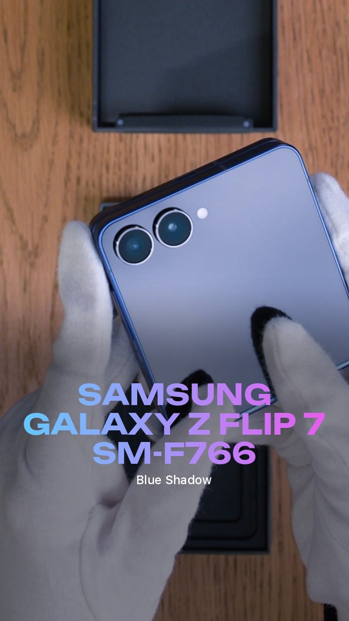Смартфон Samsung Galaxy Z Flip 7 (Blue Shadow) SM-F766 (Nano-sim + eSim)