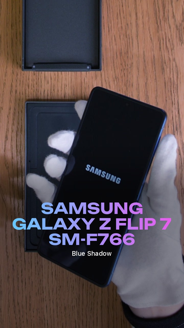 Смартфон Samsung Galaxy Z Flip 7 (Blue Shadow) SM-F766 (Nano-sim + eSim)