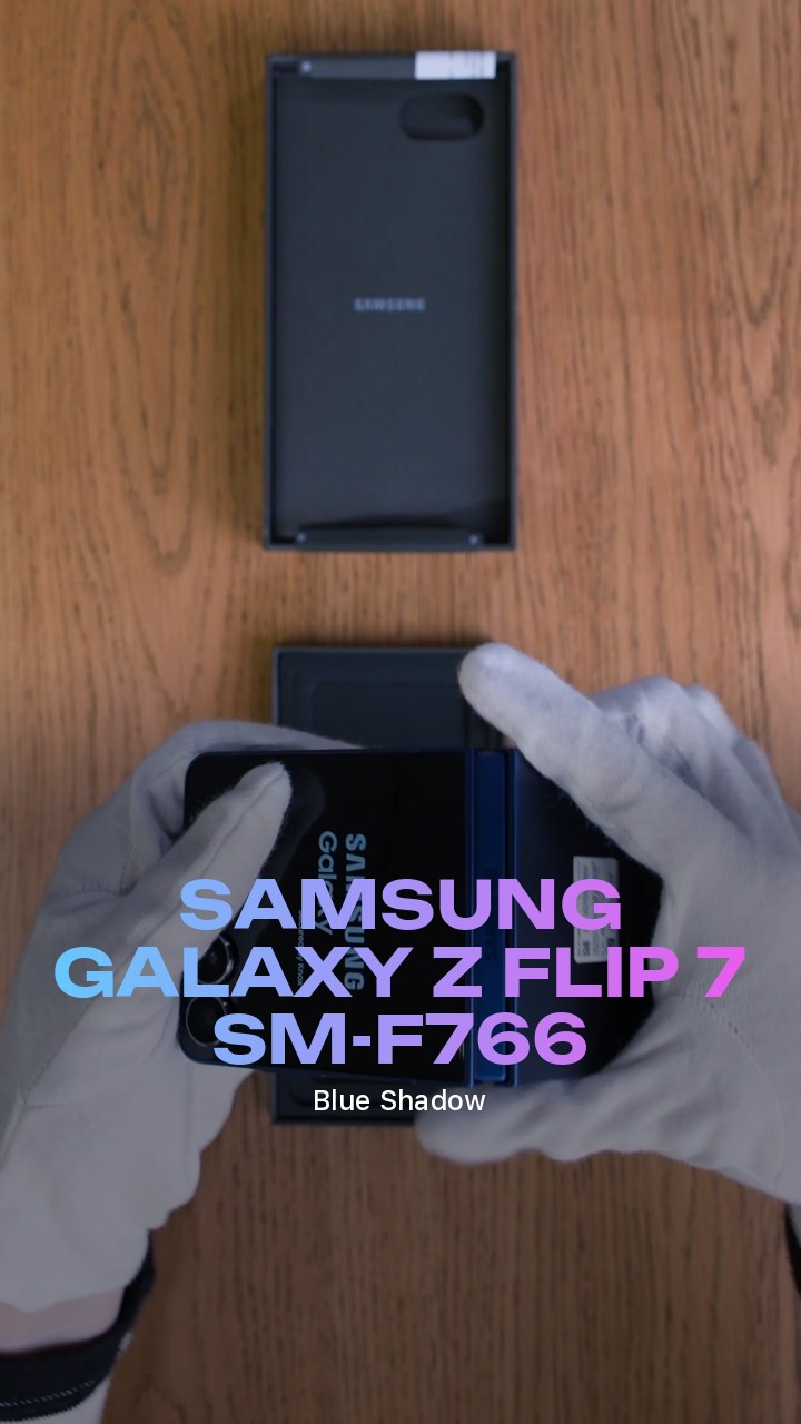 Смартфон Samsung Galaxy Z Flip 7 (Blue Shadow) SM-F766 (Nano-sim + eSim)