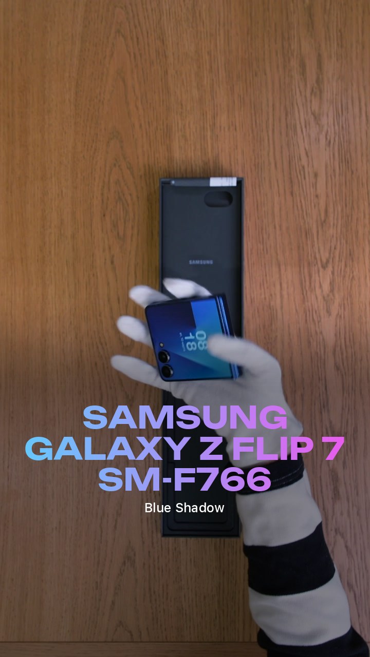 Смартфон Samsung Galaxy Z Flip 7 (Blue Shadow) SM-F766 (Nano-sim + eSim)
