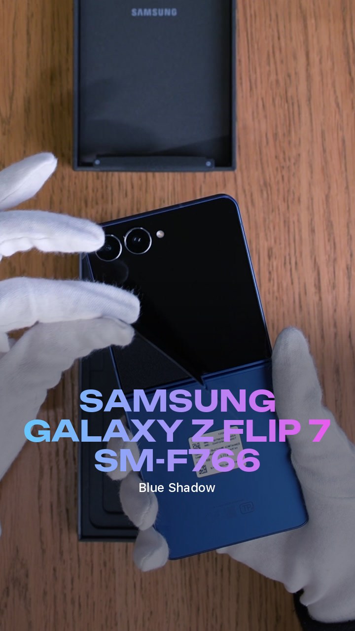 Смартфон Samsung Galaxy Z Flip 7 (Blue Shadow) SM-F766 (Nano-sim + eSim)