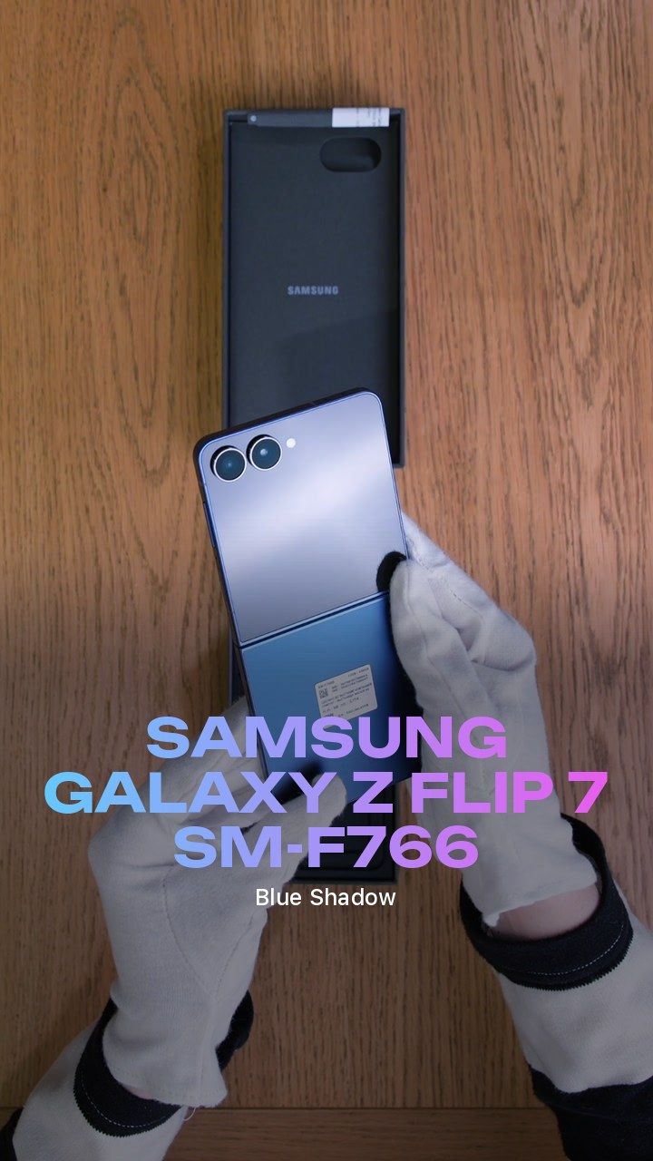 Смартфон Samsung Galaxy Z Flip 7 (Blue Shadow) SM-F766 (Nano-sim + eSim)
