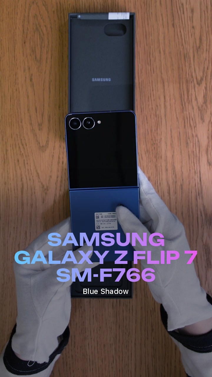 Смартфон Samsung Galaxy Z Flip 7 (Blue Shadow) SM-F766 (Nano-sim + eSim)