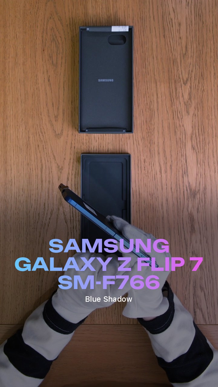 Смартфон Samsung Galaxy Z Flip 7 (Blue Shadow) SM-F766 (Nano-sim + eSim)