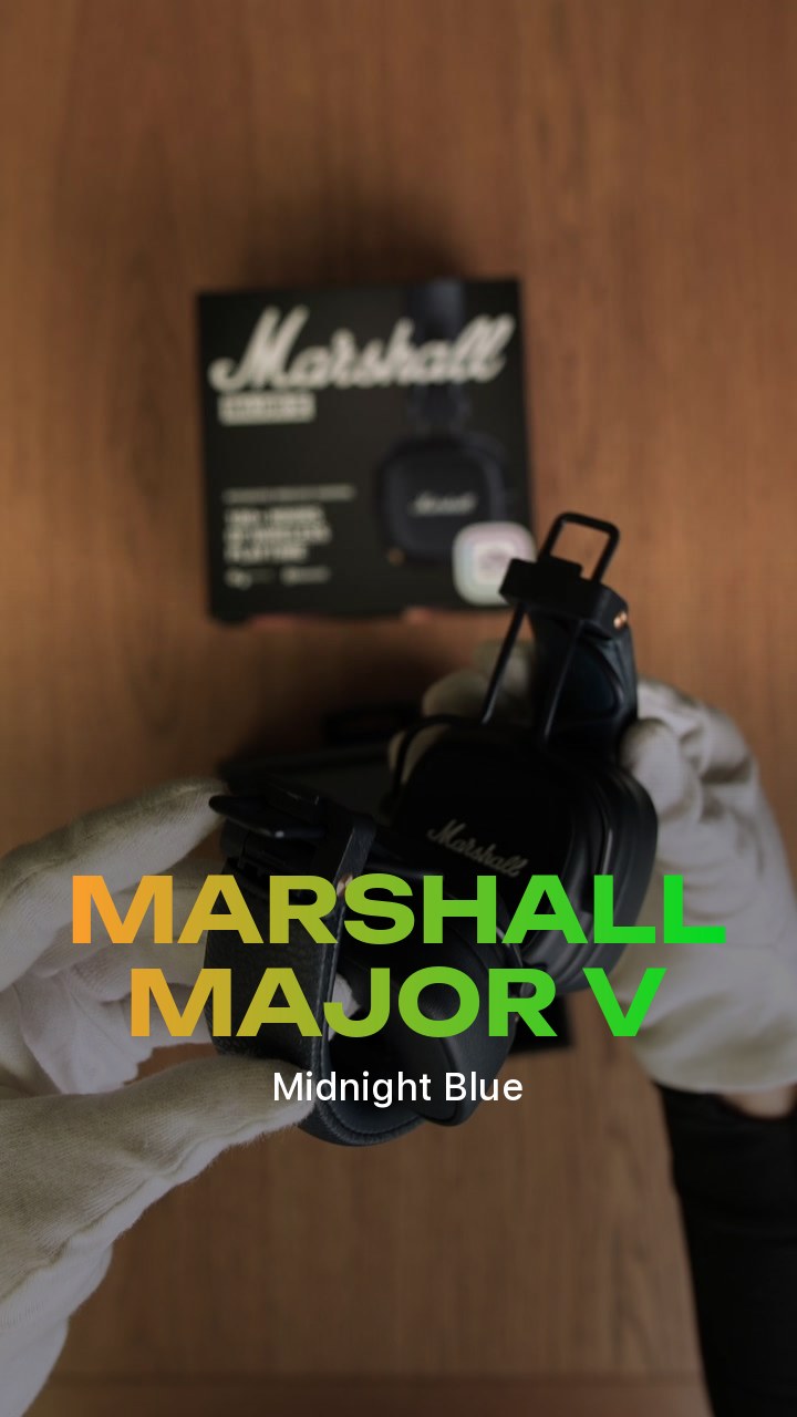 Marshall Major V (Midnight Blue)