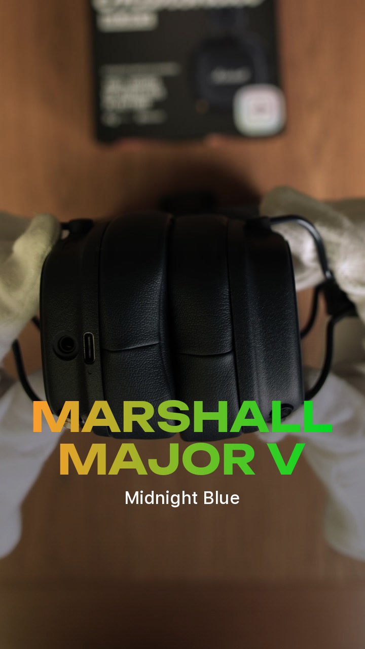 Marshall Major V (Midnight Blue)
