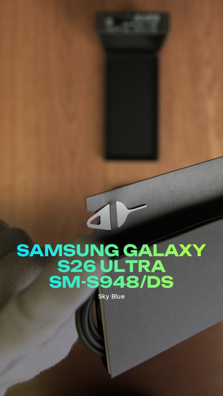 Samsung Galaxy S26 Ultra (Sky Blue) SM-S948/DS (Dual Nano-sim + eSim)