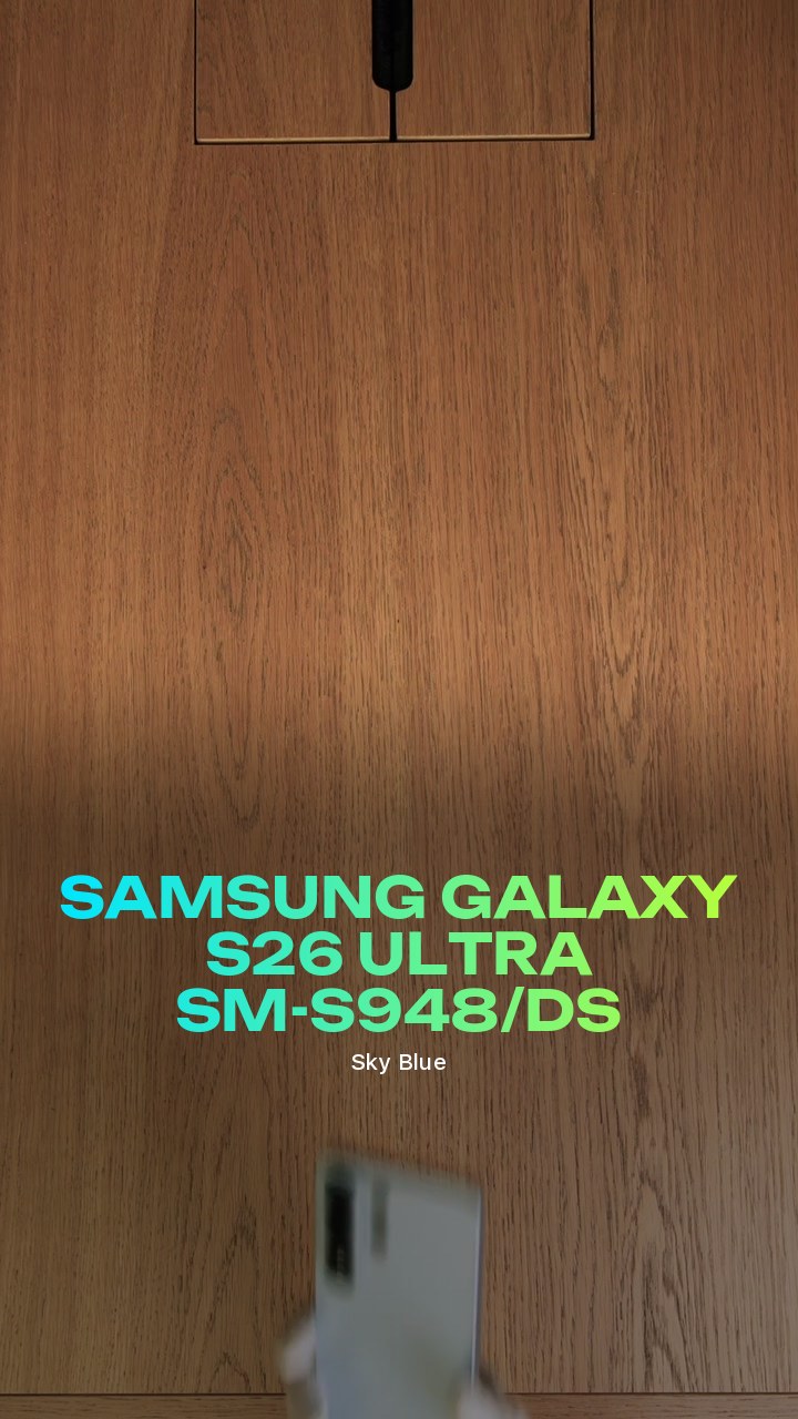 Samsung Galaxy S26 Ultra (Sky Blue) SM-S948/DS (Dual Nano-sim + eSim)