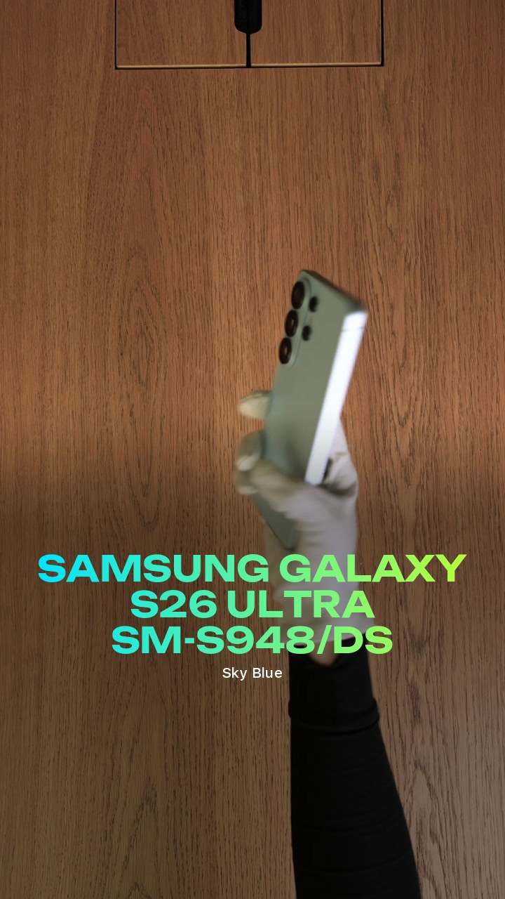 Samsung Galaxy S26 Ultra (Sky Blue) SM-S948/DS (Dual Nano-sim + eSim)
