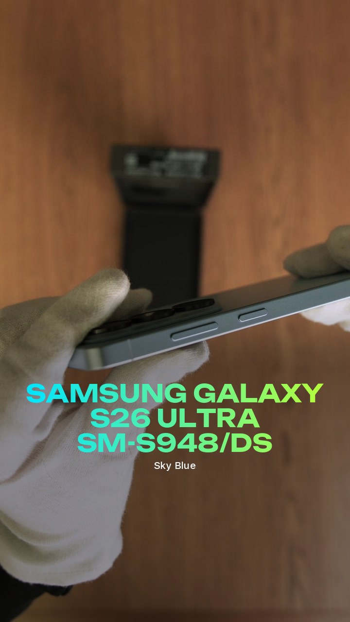 Samsung Galaxy S26 Ultra (Sky Blue) SM-S948/DS (Dual Nano-sim + eSim)