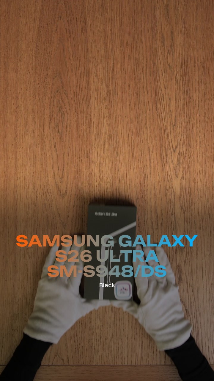 Samsung Galaxy S26 Ultra (Black) SM-S948/DS (Dual Nano-sim + eSim)