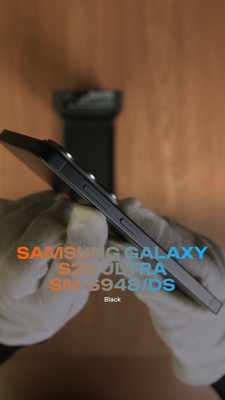 Samsung Galaxy S26 Ultra (Black) SM-S948/DS (Dual Nano-sim + eSim)
