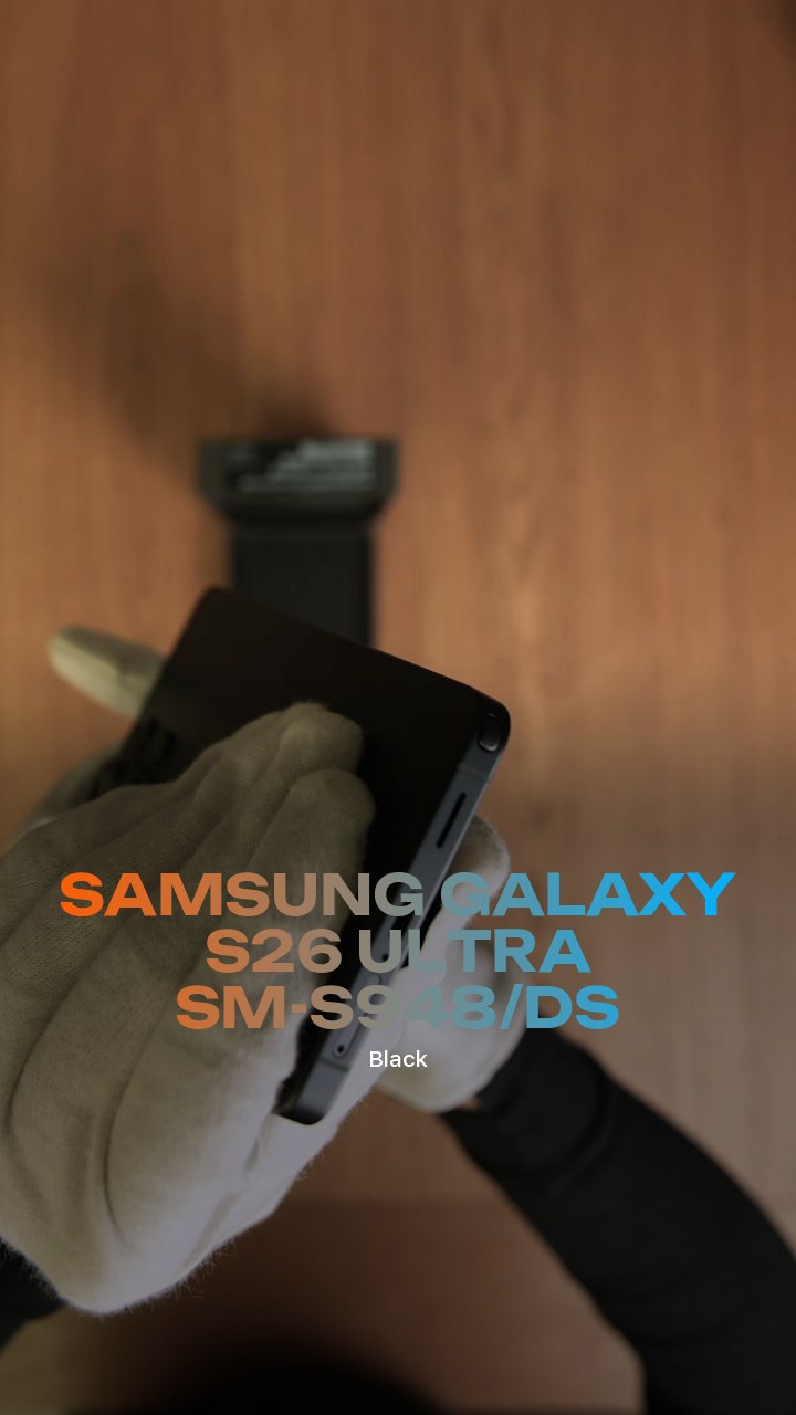 Samsung Galaxy S26 Ultra (Black) SM-S948/DS (Dual Nano-sim + eSim)