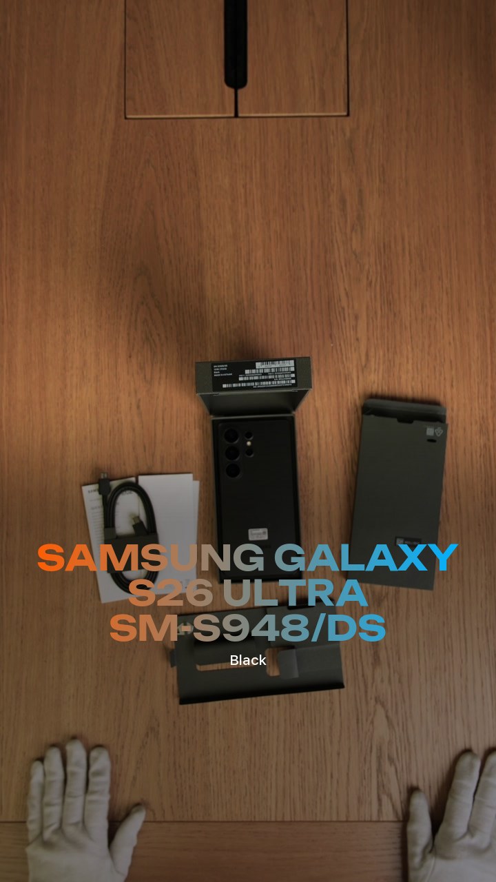 Samsung Galaxy S26 Ultra (Black) SM-S948/DS (Dual Nano-sim + eSim)