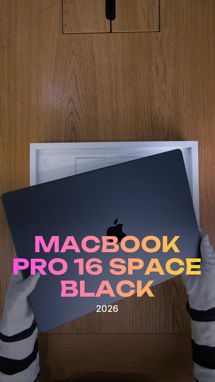 Apple MacBook Pro 16 (2026) Space Black