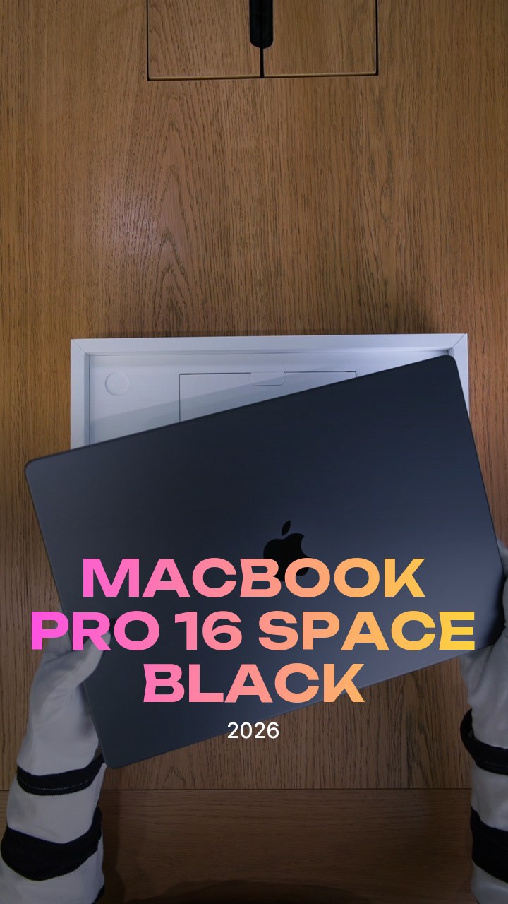 Apple MacBook Pro 16 (2026) Space Black