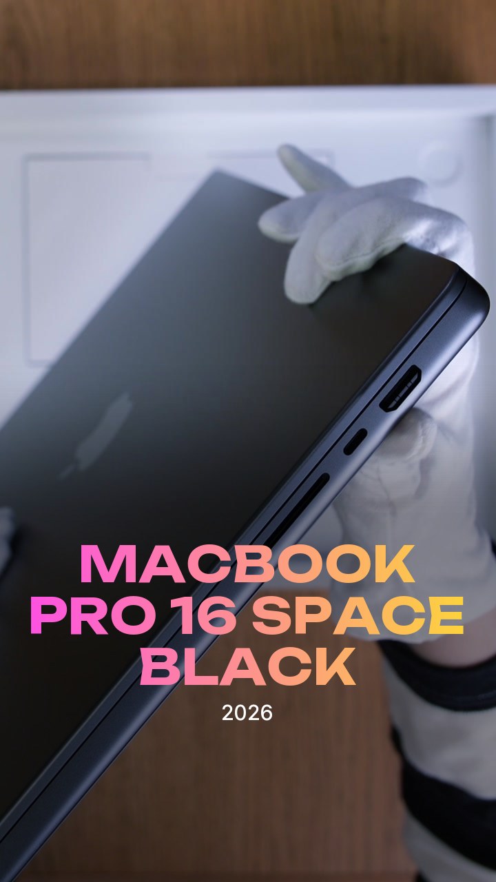 Apple MacBook Pro 16 (2026) Space Black