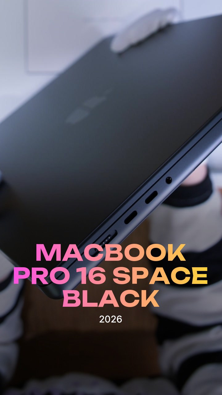 Apple MacBook Pro 16 (2026) Space Black