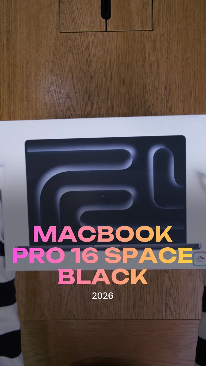 Apple MacBook Pro 16 (2026) Space Black