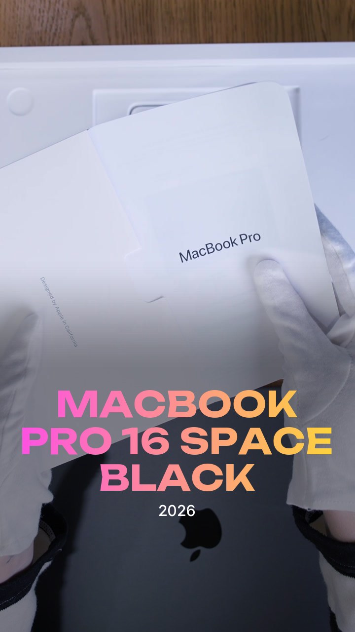 Apple MacBook Pro 16 (2026) Space Black