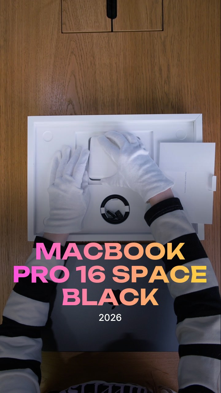 Apple MacBook Pro 16 (2026) Space Black